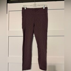 Women's lululemon purple weathered Leggings